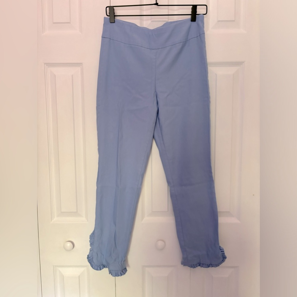 Crown and Ivy pastel blue cropped pants